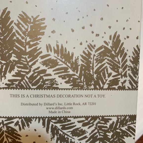 Vintage from before 2000 Trimsetter by Dillard's Owl christmas tree ornament new - Picture 5 of 5